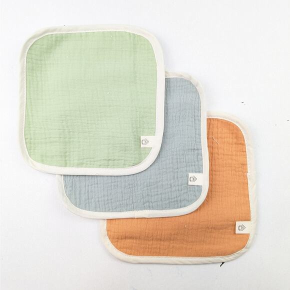 Coco Village 3 Pack Child Washcloths - Picture 1 of 6